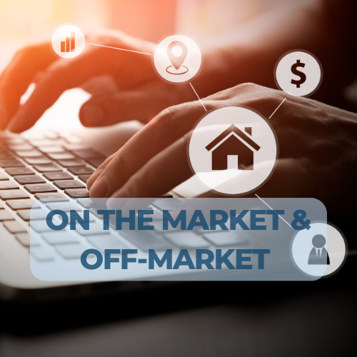 On and Off-the-market search